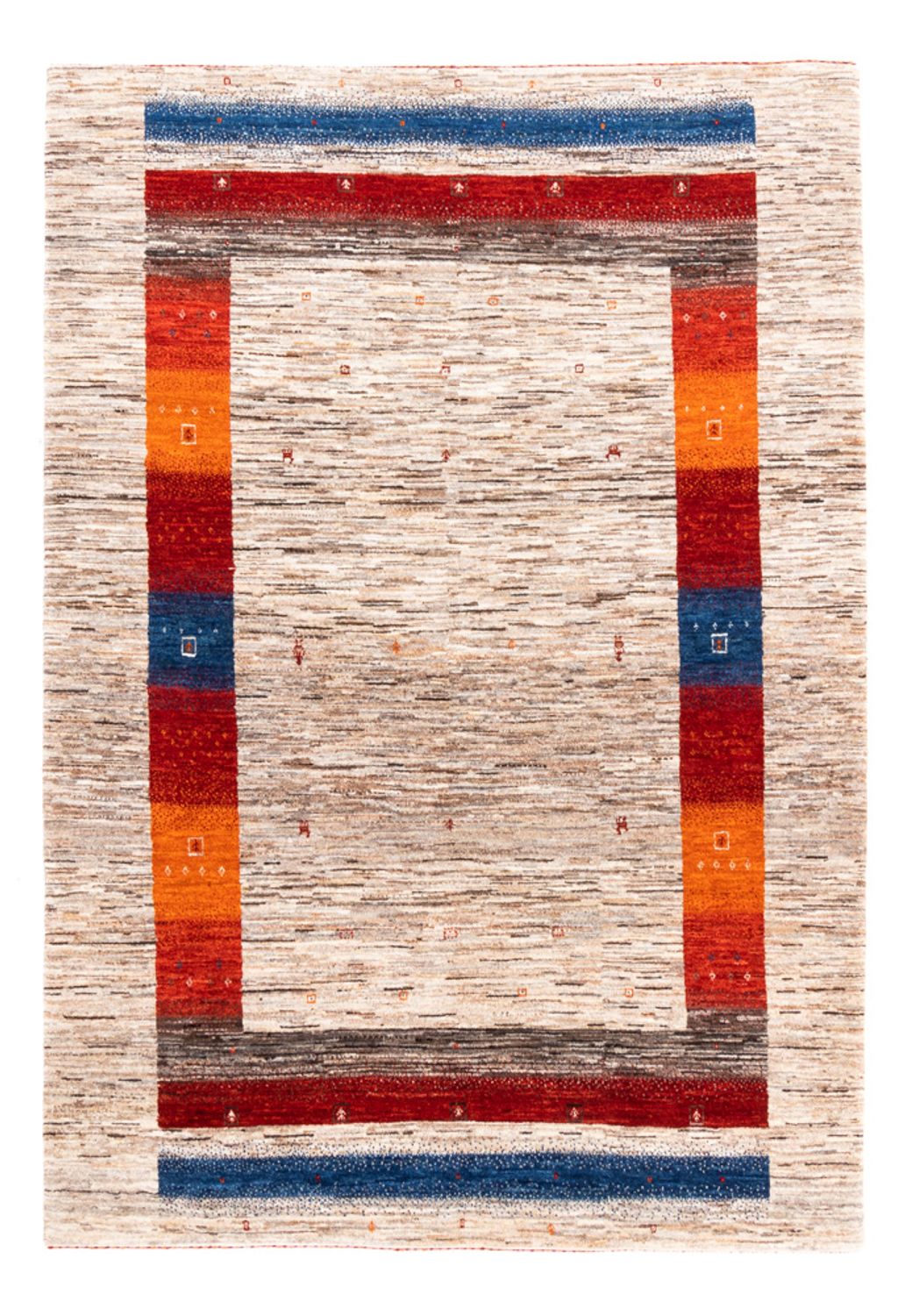 Alfombra Gabbeh - Loribaft Persa - 237 x 165 cm - multicolor