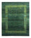Alfombra Gabbeh - Loribaft Persa - 162 x 132 cm - verde