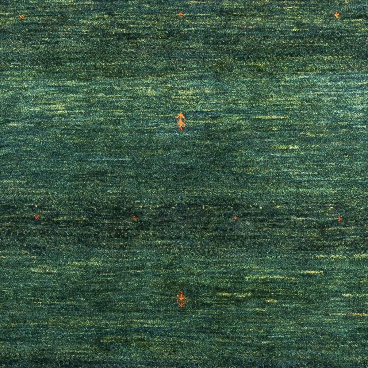 Alfombra Gabbeh - Loribaft Persa - 162 x 132 cm - verde