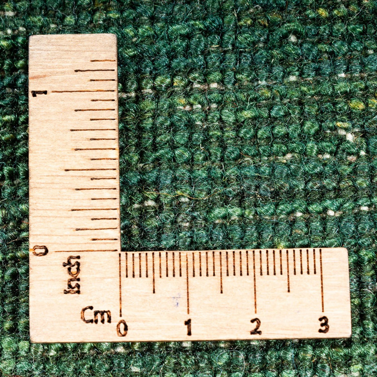 Alfombra Gabbeh - Loribaft Persa - 162 x 132 cm - verde