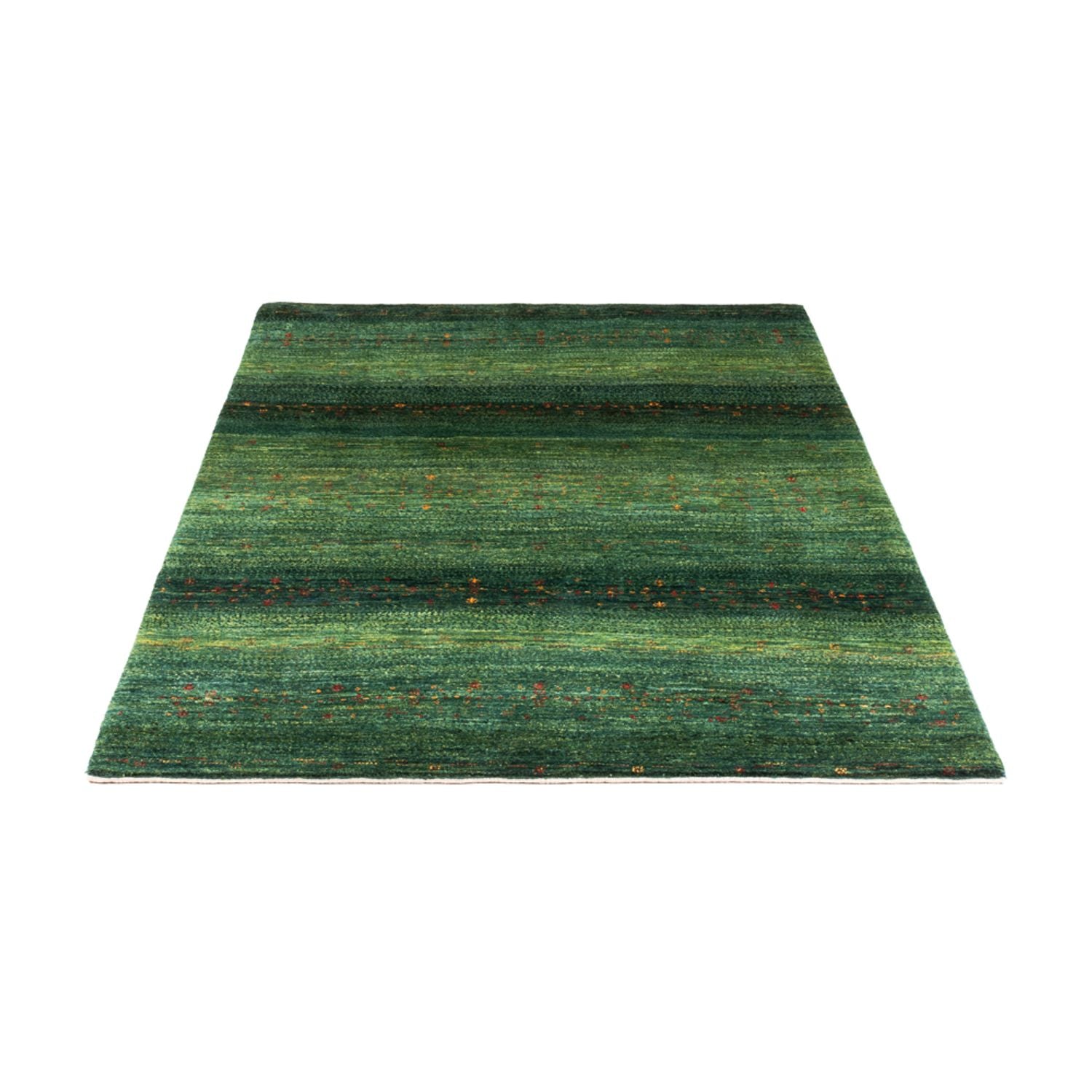 Alfombra Gabbeh - Loribaft Persa - 188 x 124 cm - verde