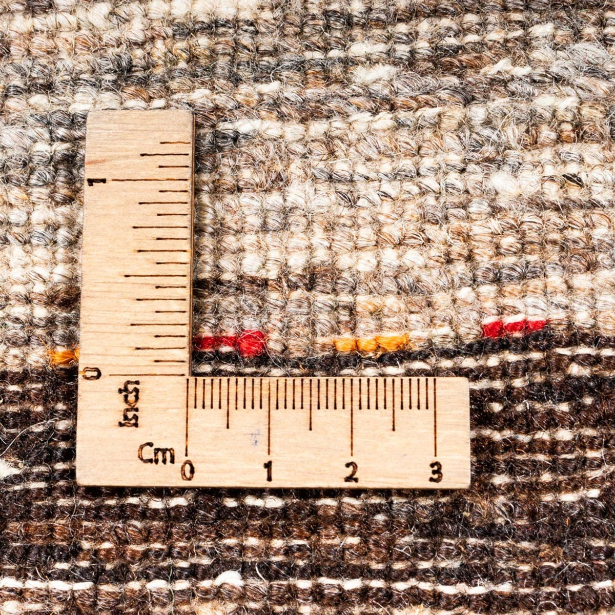 Alfombra Gabbeh - Loribaft Persa - 187 x 129 cm - gris