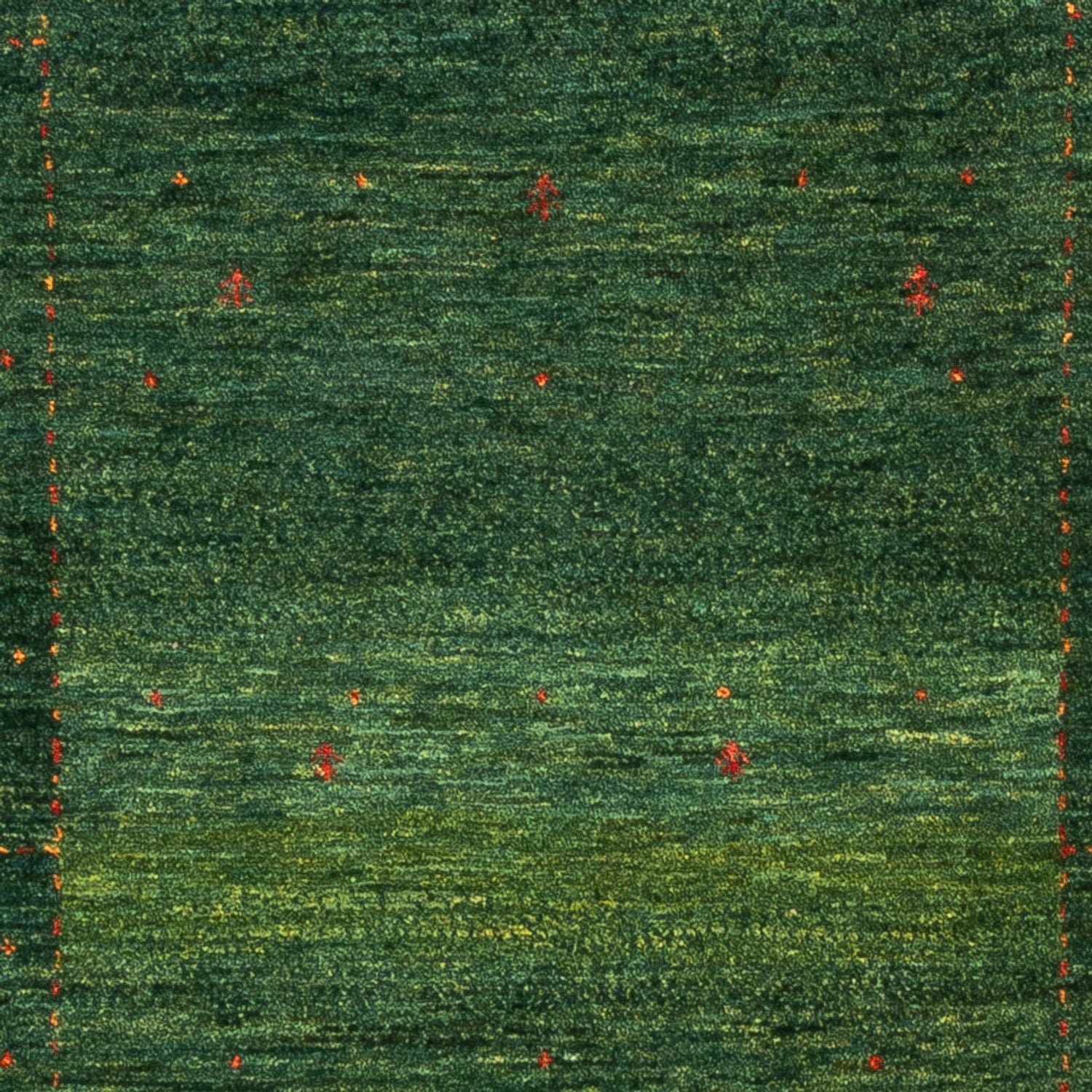 Alfombra Gabbeh - Loribaft Persa - 183 x 105 cm - verde