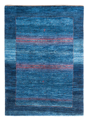Alfombra Gabbeh - Loribaft Persa - 168 x 118 cm - azul