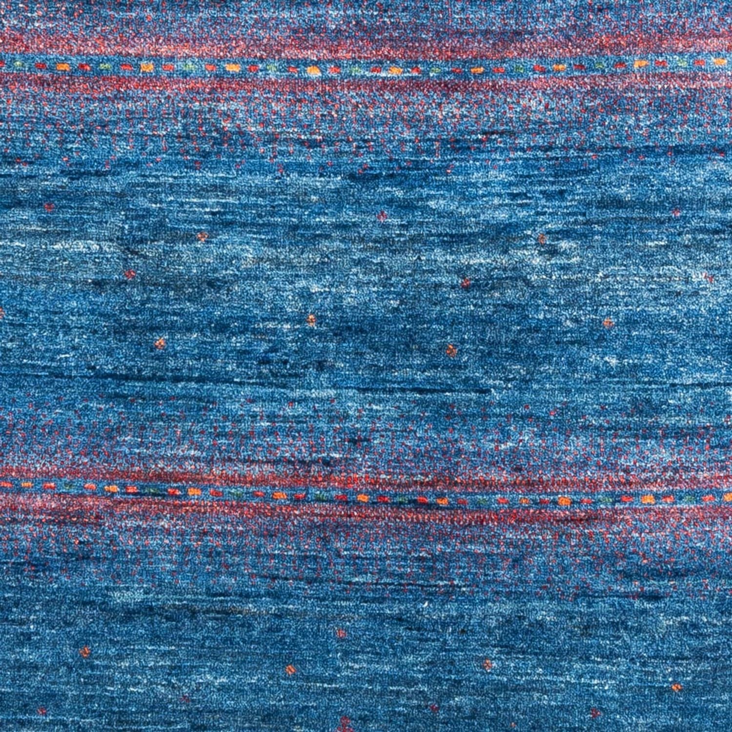 Alfombra Gabbeh - Loribaft Persa - 168 x 118 cm - azul