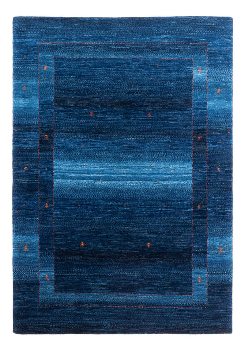 Alfombra Gabbeh - Loribaft Persa - 164 x 116 cm - azul