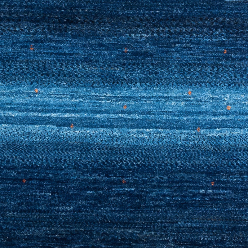 Alfombra Gabbeh - Loribaft Persa - 164 x 116 cm - azul