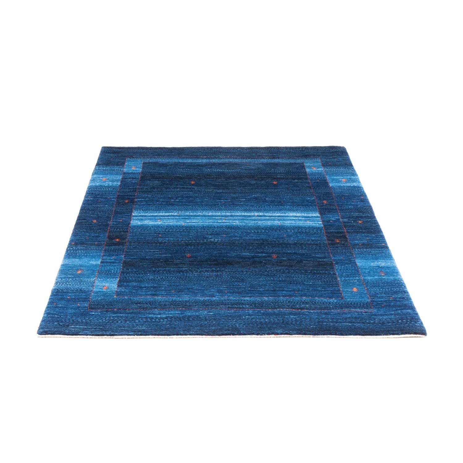 Alfombra Gabbeh - Loribaft Persa - 164 x 116 cm - azul