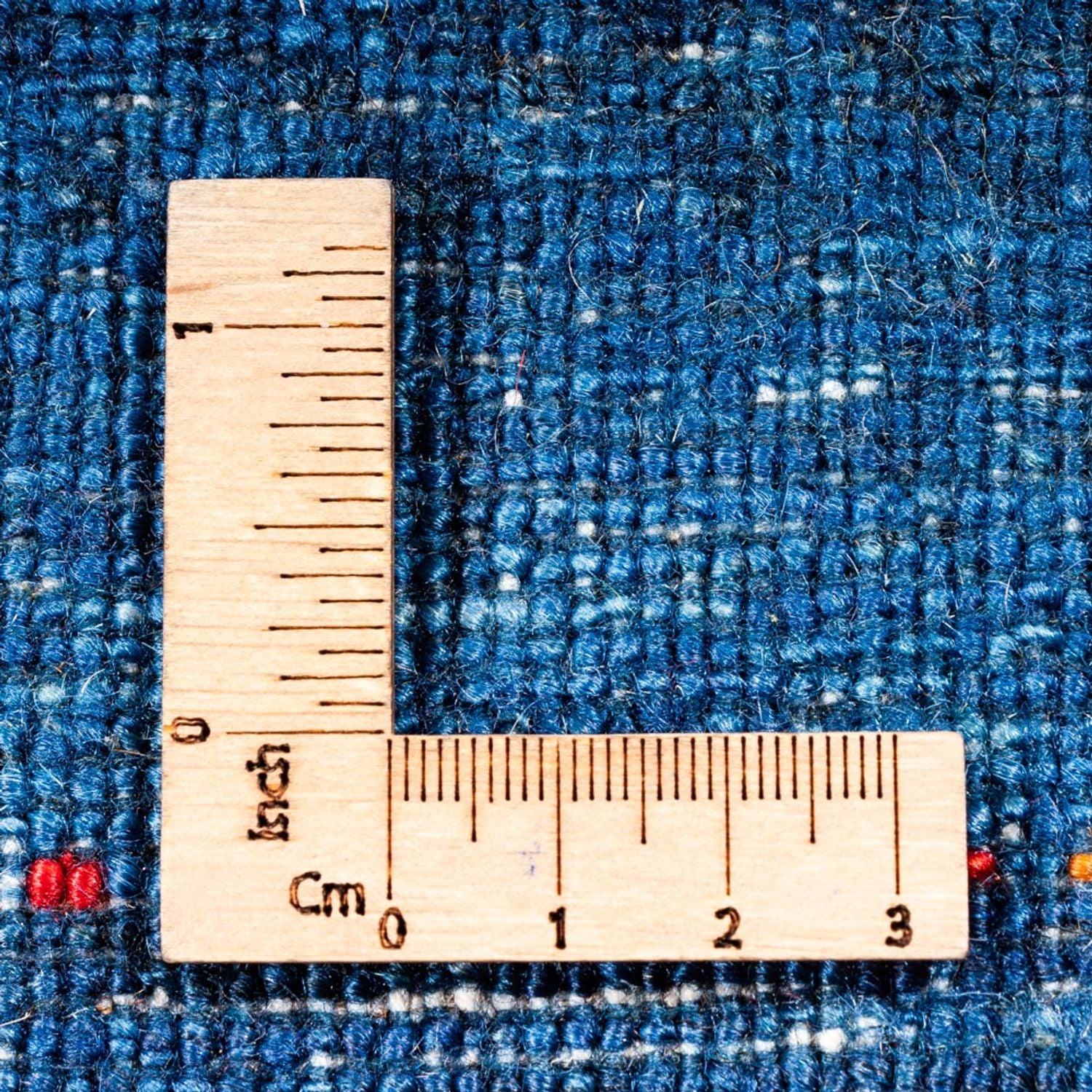 Alfombra Gabbeh - Loribaft Persa - 164 x 116 cm - azul