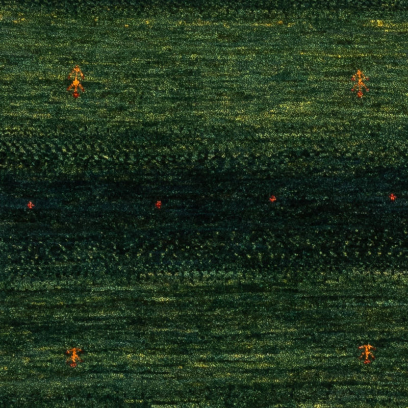 Alfombra Gabbeh - Loribaft Persa - 178 x 113 cm - verde
