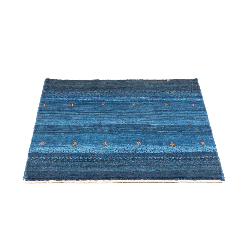 Alfombra Gabbeh - Loribaft Persa - 60 x 55 cm - azul