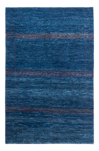 Alfombra Gabbeh - Loribaft Persa - 173 x 113 cm - azul