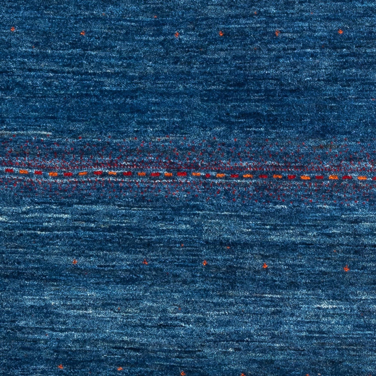 Alfombra Gabbeh - Loribaft Persa - 173 x 113 cm - azul