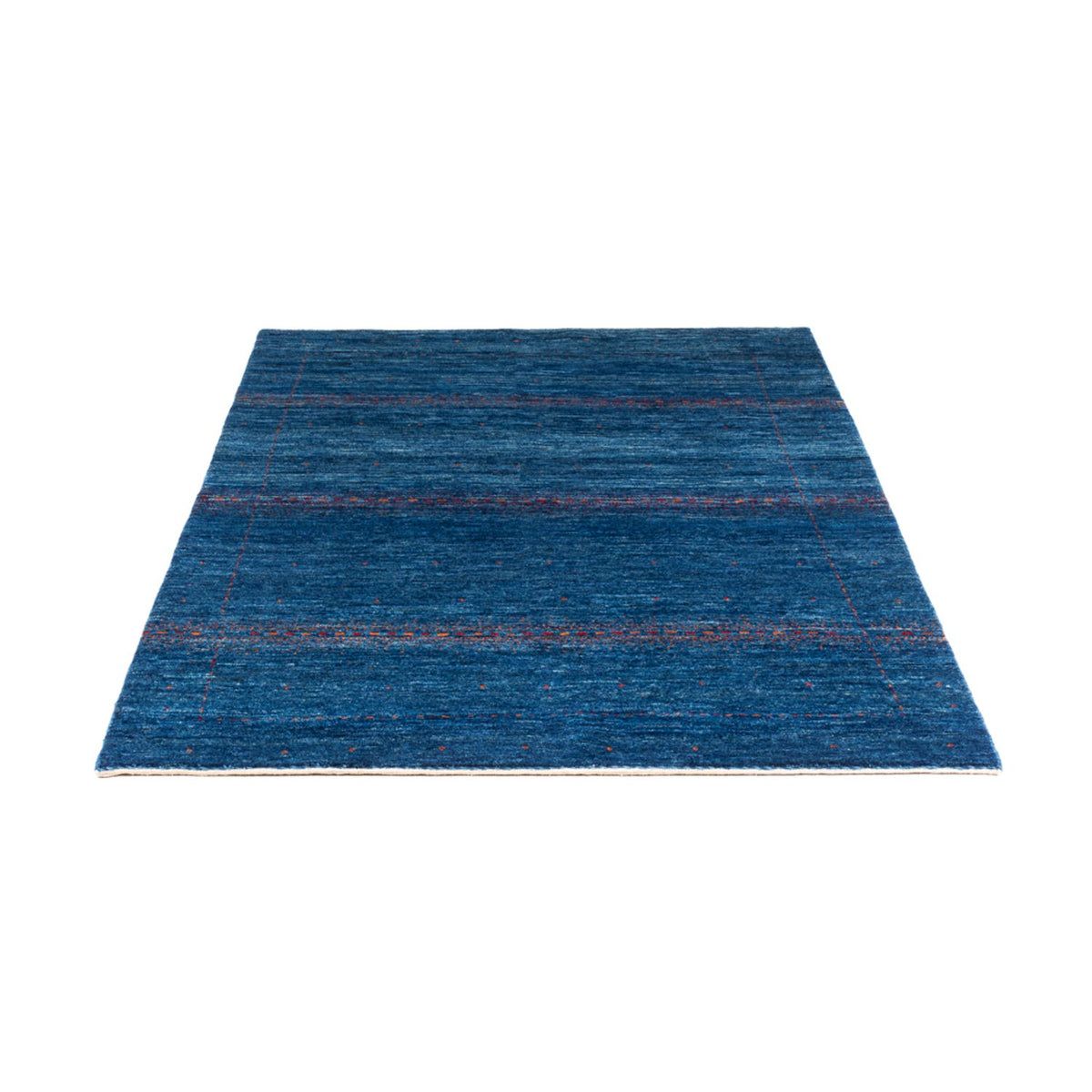 Alfombra Gabbeh - Loribaft Persa - 173 x 113 cm - azul