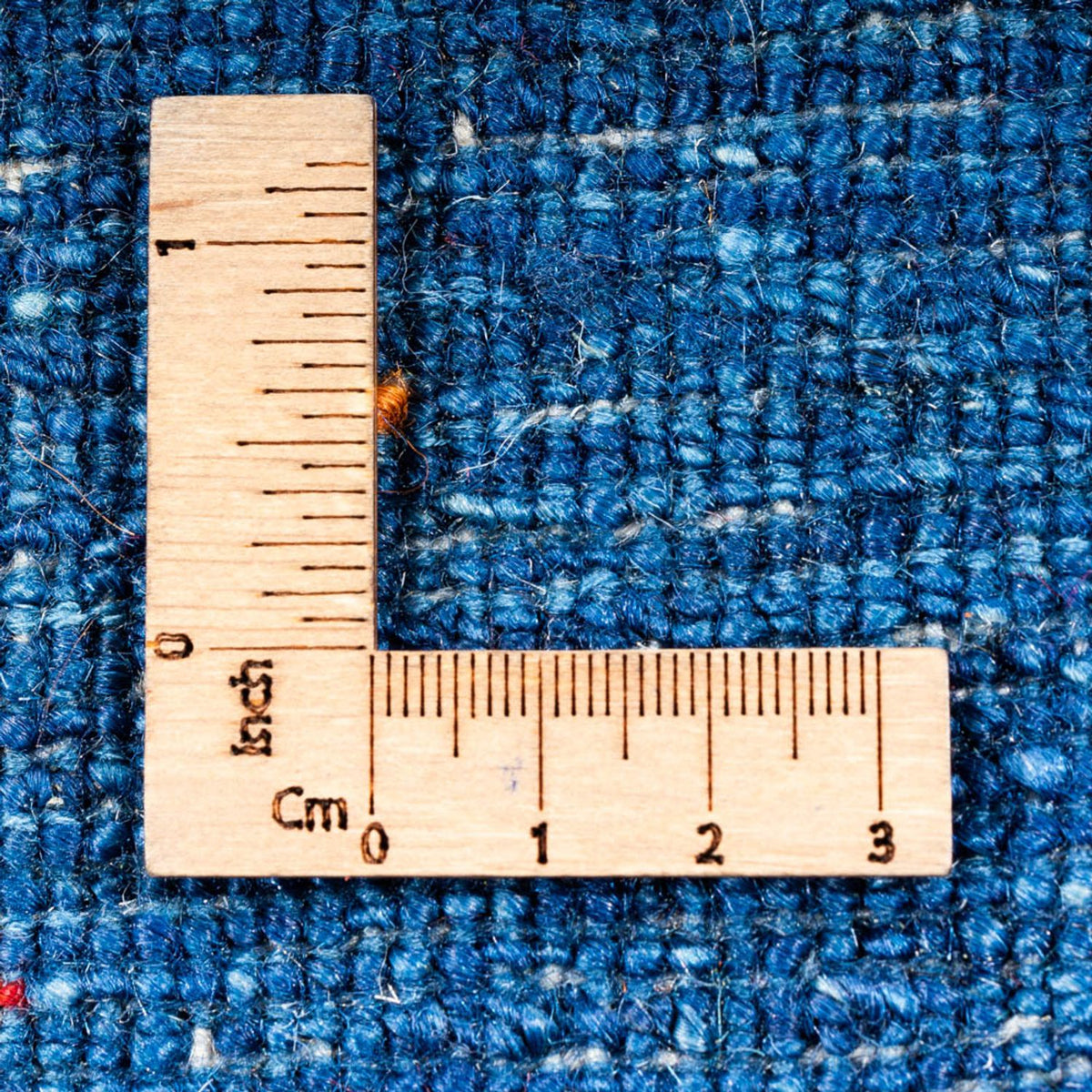 Alfombra Gabbeh - Loribaft Persa - 173 x 113 cm - azul