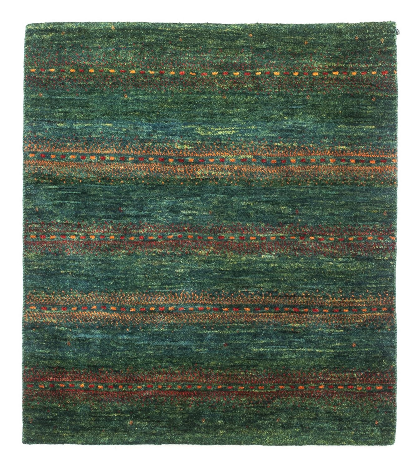 Alfombra Gabbeh - Loribaft Persa - 101 x 91 cm - multicolor