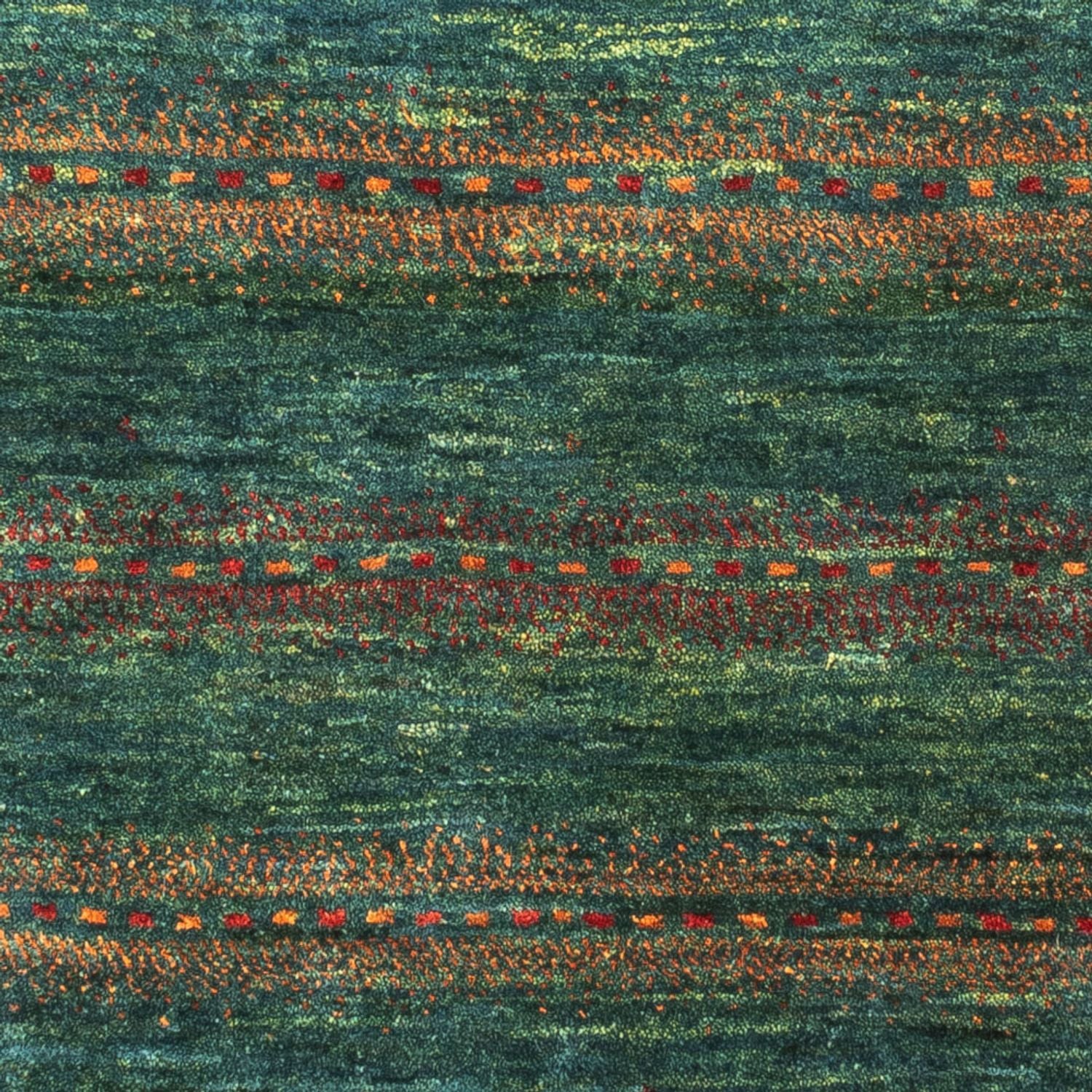 Alfombra Gabbeh - Loribaft Persa - 101 x 91 cm - multicolor