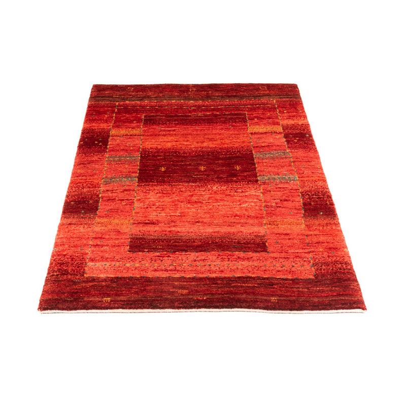 Alfombra Gabbeh - Loribaft Persa - 117 x 75 cm - rojo