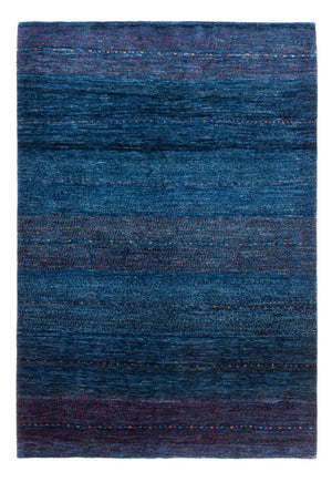Alfombra Gabbeh - Loribaft Persa - 186 x 132 cm - azul