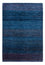 Alfombra Gabbeh - Loribaft Persa - 186 x 132 cm - azul