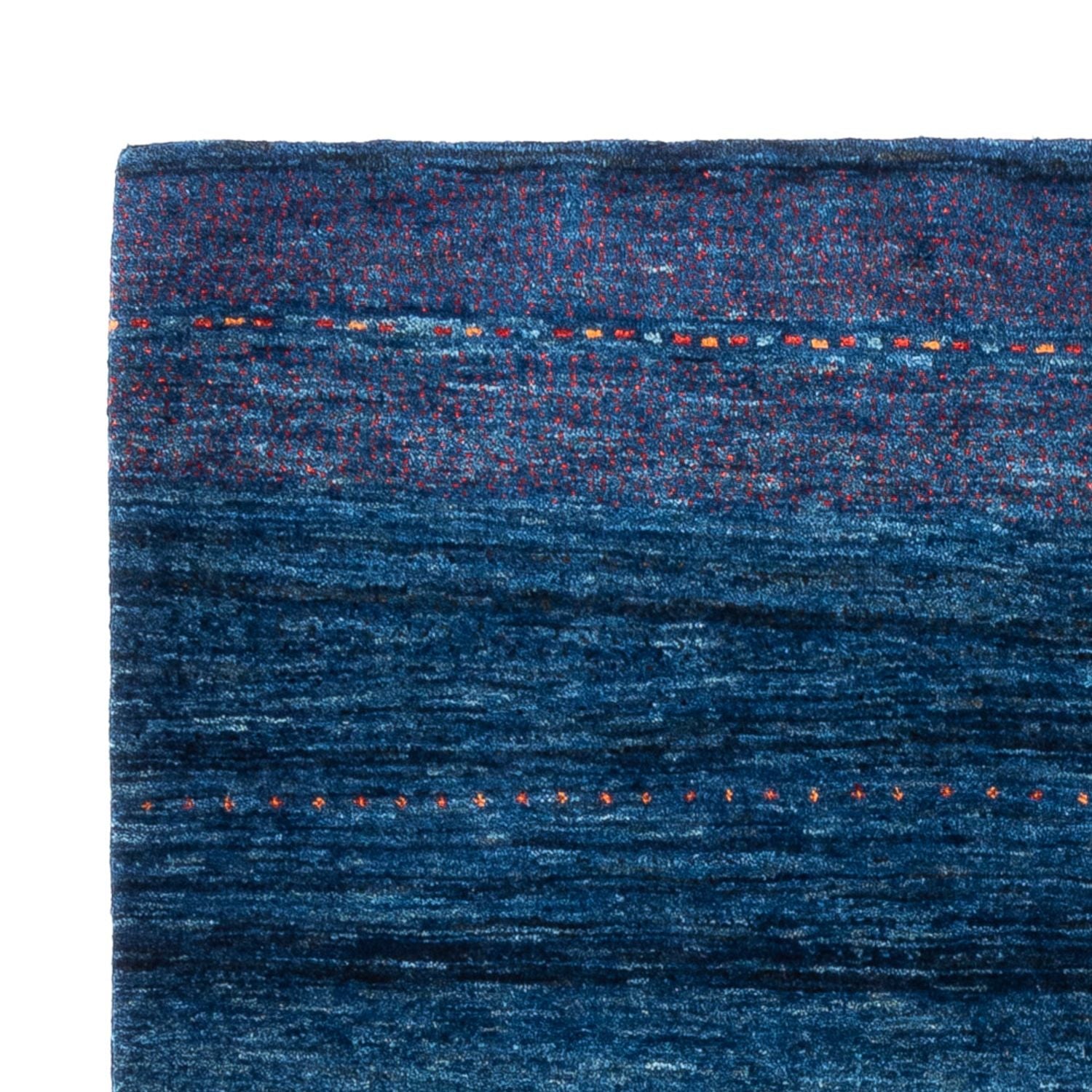 Alfombra Gabbeh - Loribaft Persa - 186 x 132 cm - azul