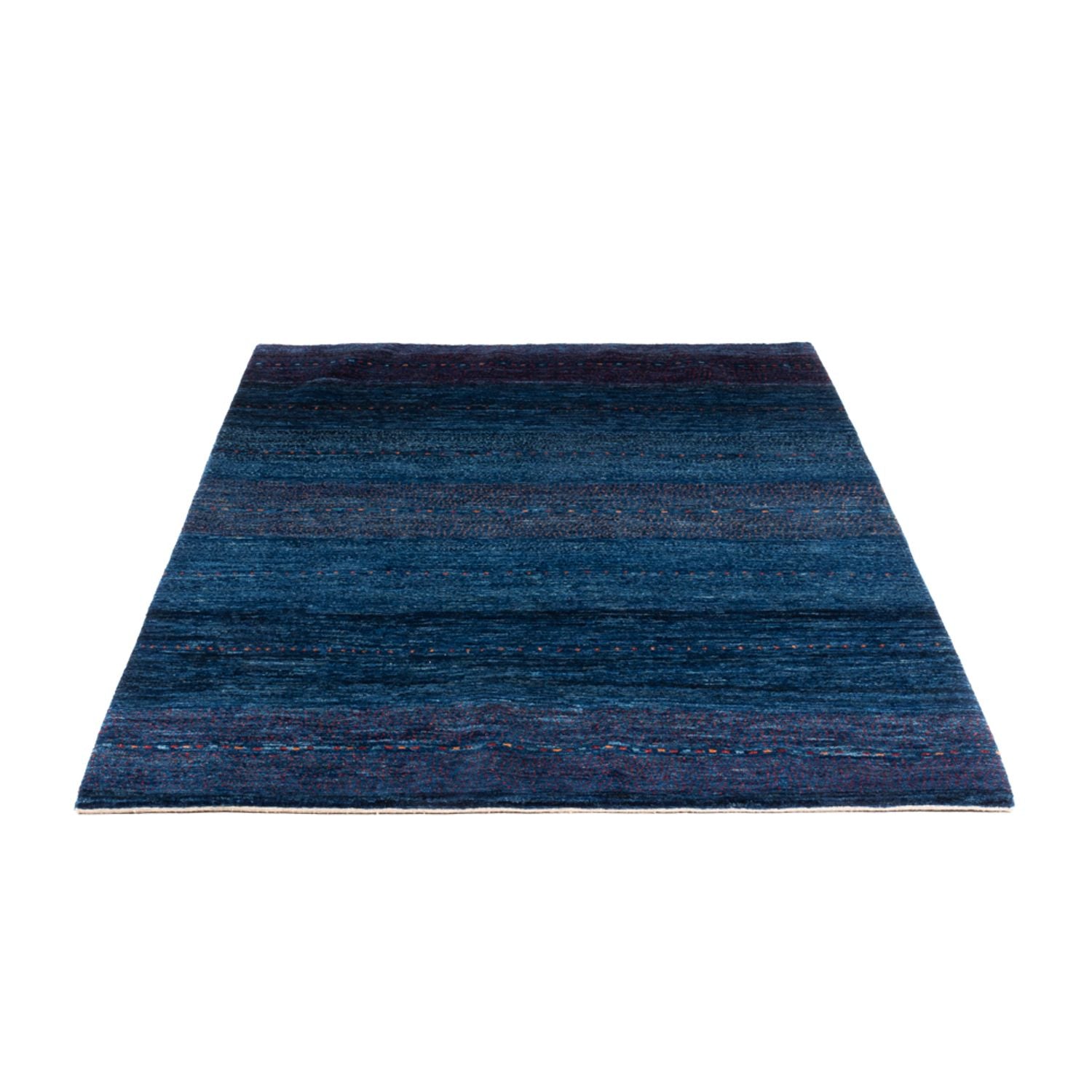 Alfombra Gabbeh - Loribaft Persa - 186 x 132 cm - azul