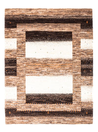 Alfombra Gabbeh - Loribaft Persa - 146 x 108 cm - natural