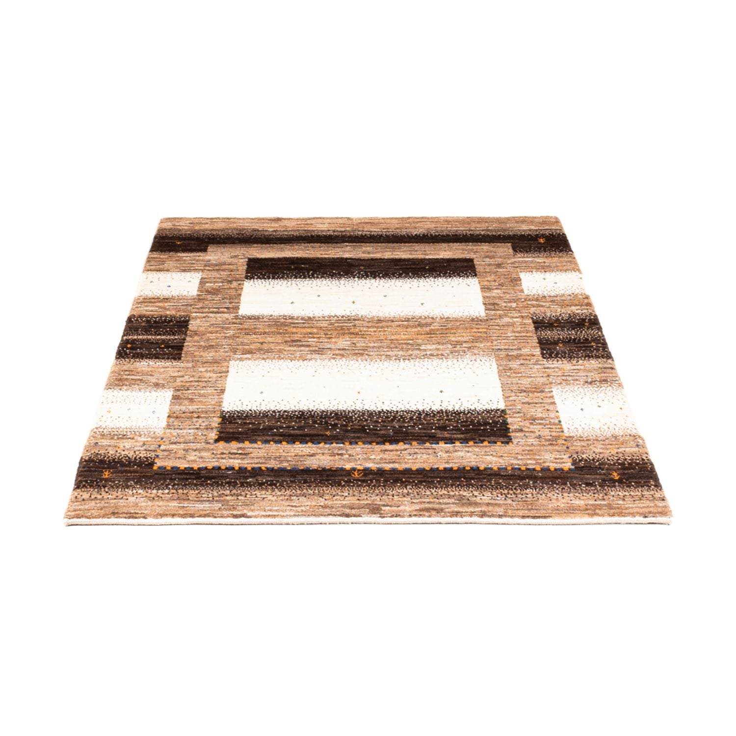 Alfombra Gabbeh - Loribaft Persa - 146 x 108 cm - natural