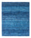 Alfombra Gabbeh - Loribaft Persa - 130 x 100 cm - azul