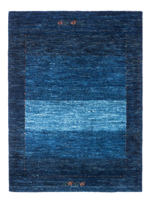 Alfombra Gabbeh - Loribaft Persa - 141 x 101 cm - azul
