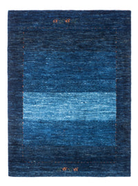 Alfombra Gabbeh - Loribaft Persa - 141 x 101 cm - azul