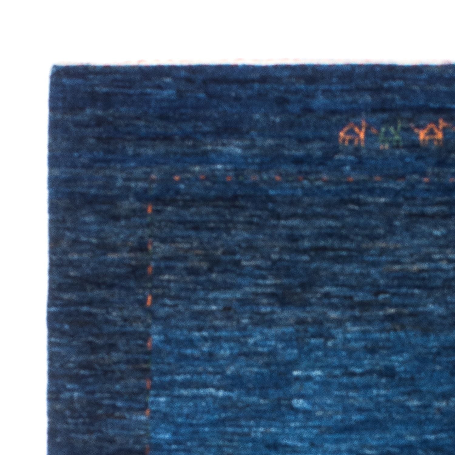 Alfombra Gabbeh - Loribaft Persa - 141 x 101 cm - azul