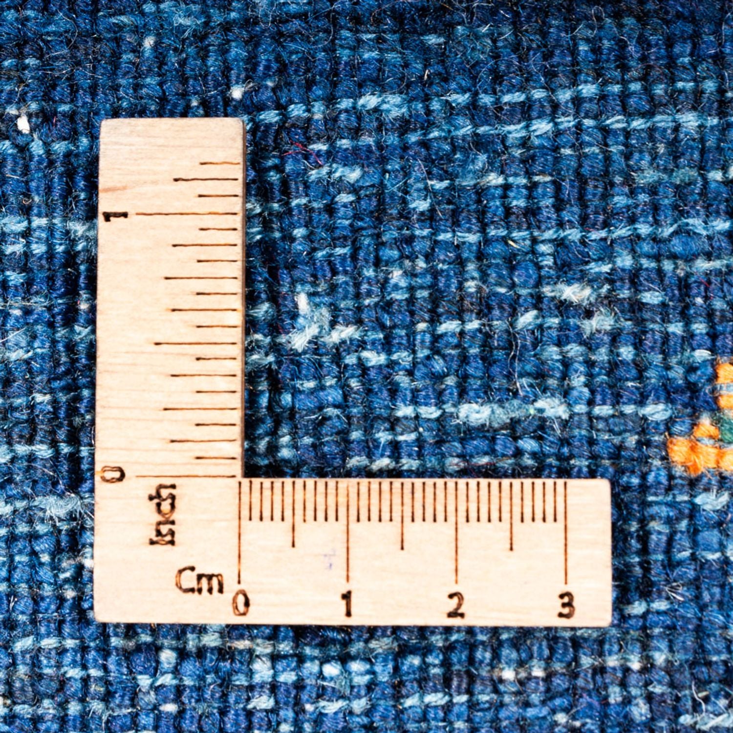 Alfombra Gabbeh - Loribaft Persa - 141 x 101 cm - azul