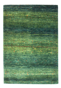 Alfombra Gabbeh - Loribaft Persa - 150 x 102 cm - verde