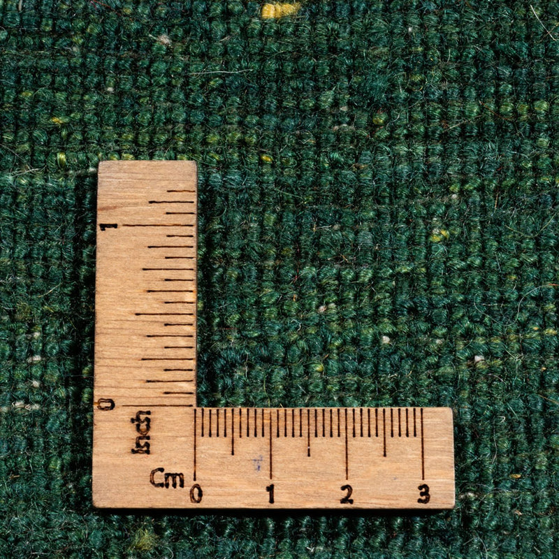 Alfombra Gabbeh - Loribaft Persa - 187 x 120 cm - verde