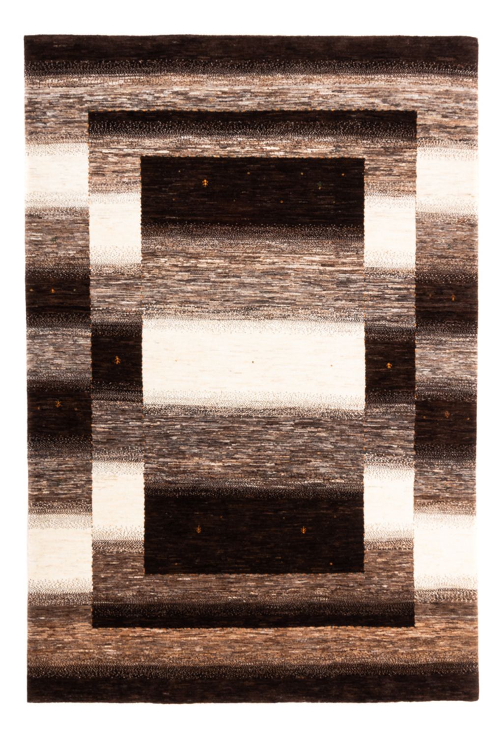 Alfombra Gabbeh - Loribaft Persa - 246 x 170 cm - gris