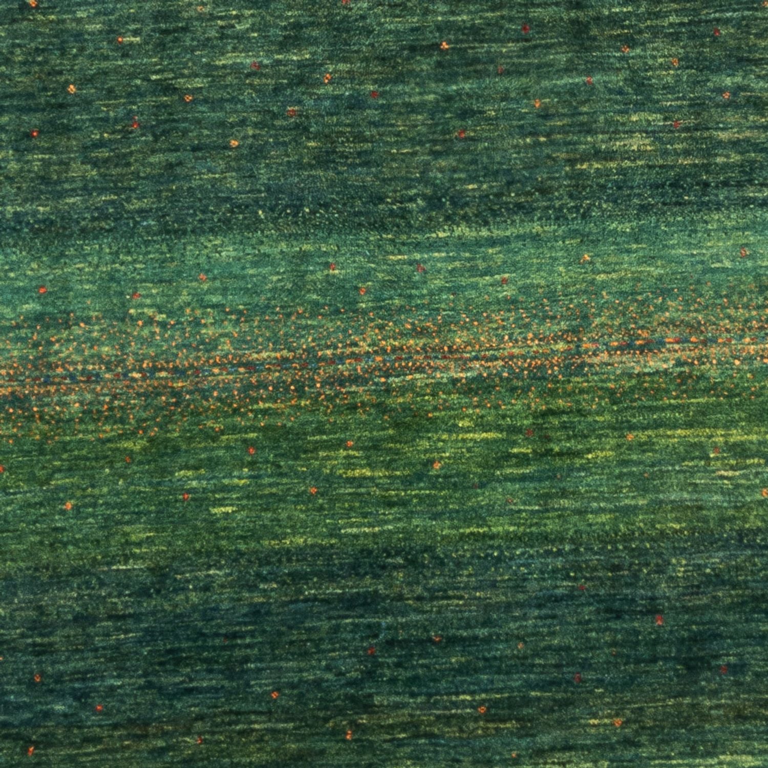 Alfombra Gabbeh - Loribaft Persa - 237 x 170 cm - verde