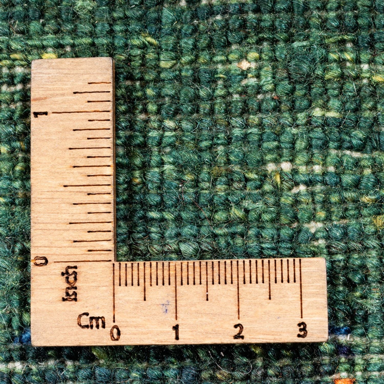 Alfombra Gabbeh - Loribaft Persa - 237 x 170 cm - verde