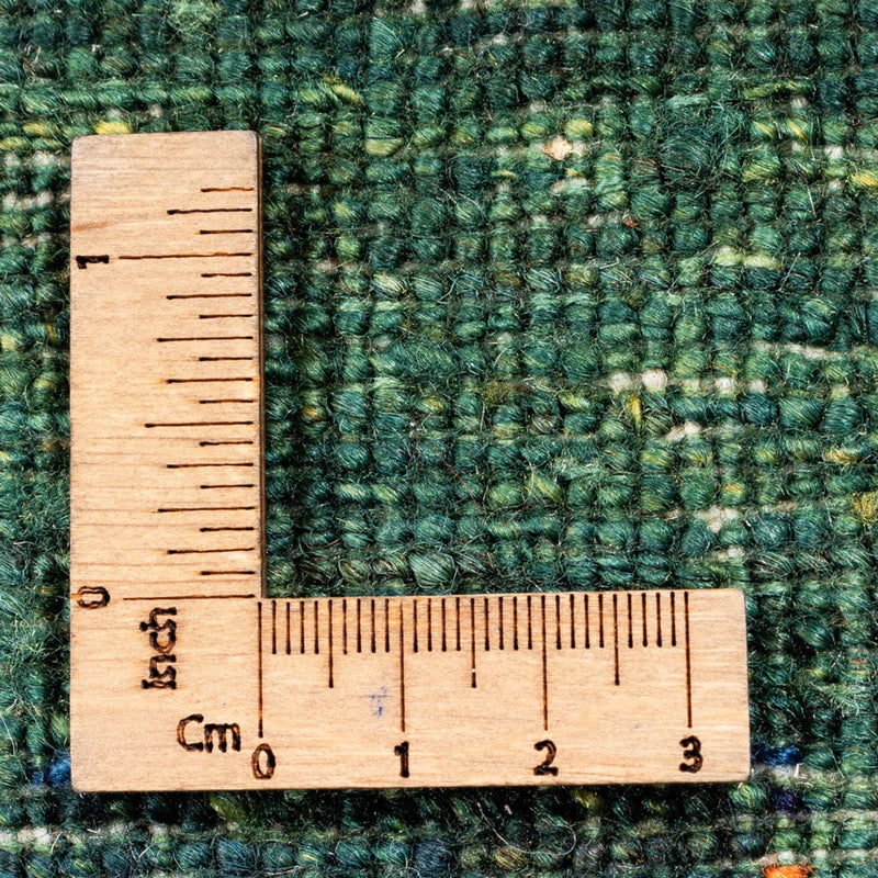 Alfombra Gabbeh - Loribaft Persa - 237 x 170 cm - verde