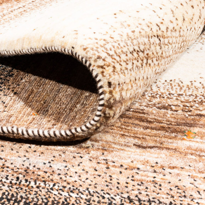 Alfombra Gabbeh - Loribaft Persa - 241 x 174 cm - natural
