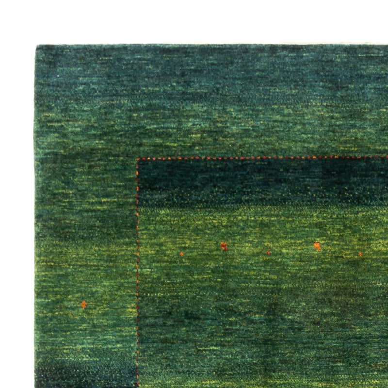 Alfombra Gabbeh - Loribaft Persa - 244 x 172 cm - verde