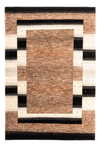 Alfombra Gabbeh - Loribaft Persa - 248 x 175 cm - gris