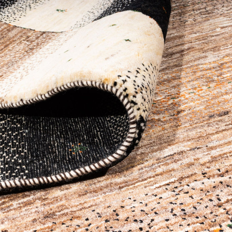 Alfombra Gabbeh - Loribaft Persa - 248 x 175 cm - gris