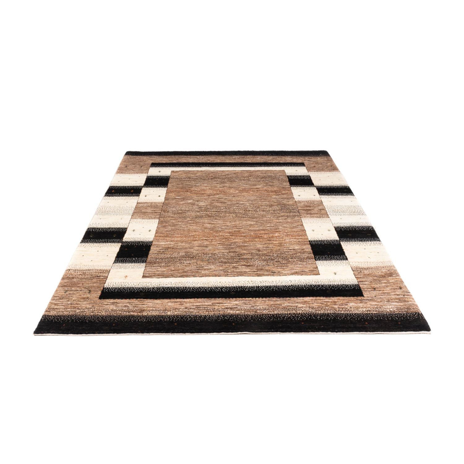 Alfombra Gabbeh - Loribaft Persa - 248 x 175 cm - gris