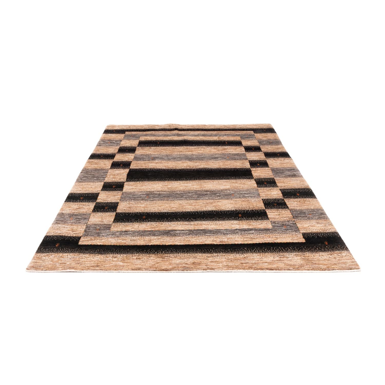Alfombra Gabbeh - Loribaft Persa - 247 x 173 cm - gris