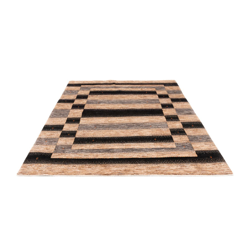 Alfombra Gabbeh - Loribaft Persa - 247 x 173 cm - gris