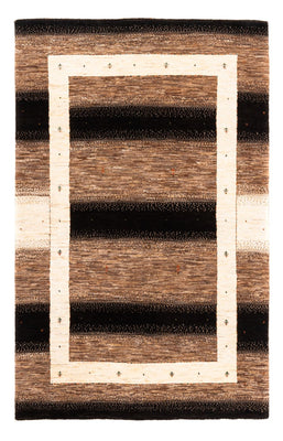 Alfombra Gabbeh - Loribaft Persa - 190 x 125 cm - gris