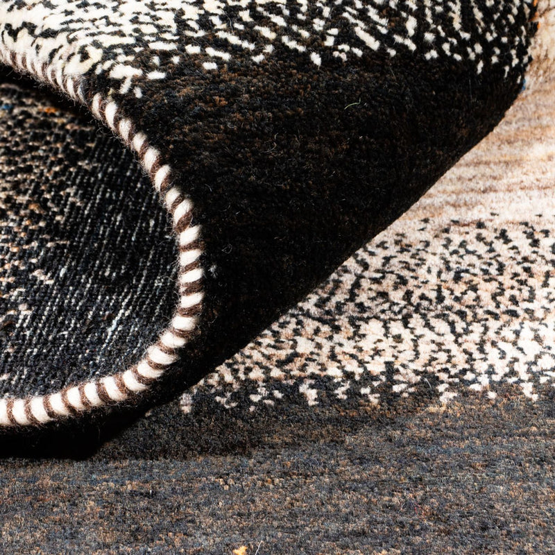 Alfombra Gabbeh - Loribaft Persa - 184 x 126 cm - gris