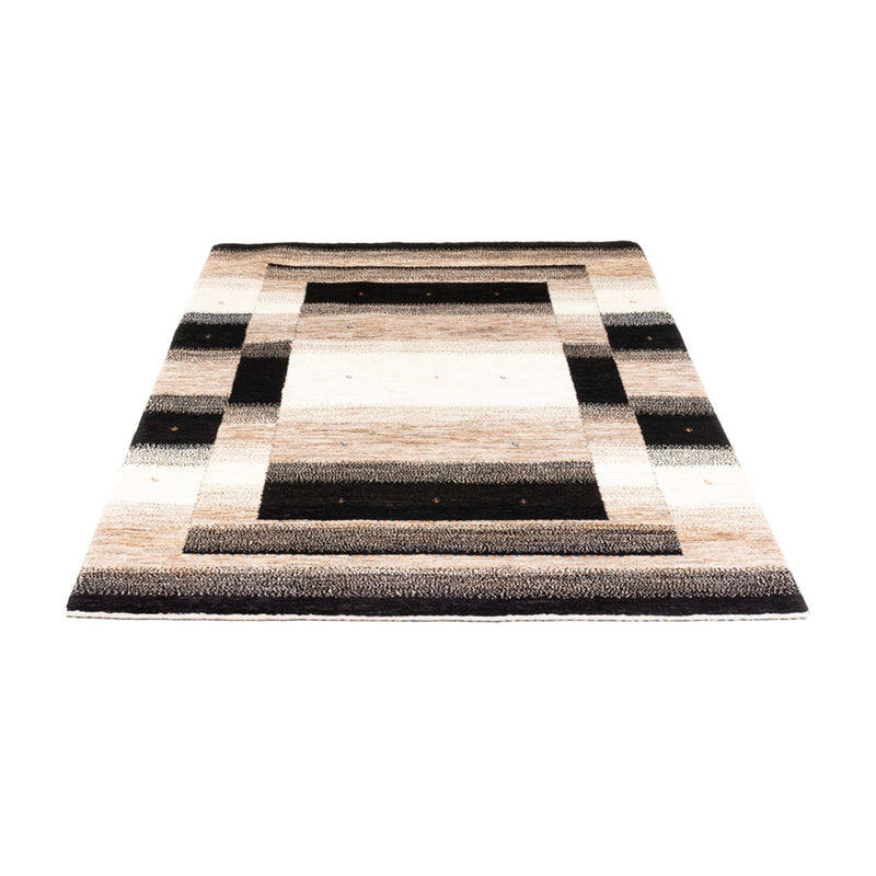 Alfombra Gabbeh - Loribaft Persa - 184 x 126 cm - gris