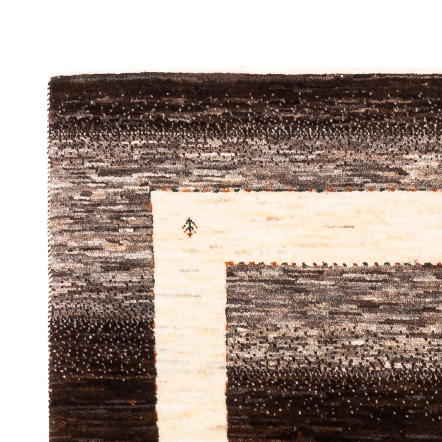 Alfombra Gabbeh - Loribaft Persa - 173 x 111 cm - gris